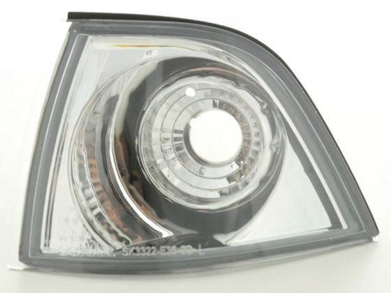 Frontblinker Blinker Set BMW 3er Coupe/Cabrio Typ E36  91-98 chrom