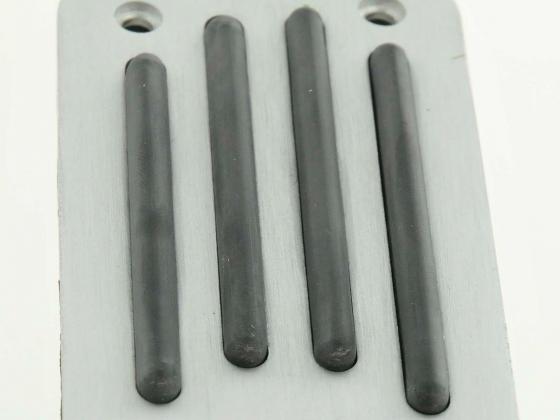 FK Alupedale Pedale Set 3-teilig Mercedes Benz C-/E-/S-Klasse Pedalcover Autopedale Streifen-Design – Bild 6