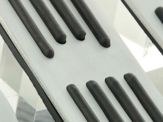 FK Alupedale Pedale Set 4-teilig Mercedes Benz C-/E-/S-Klasse Pedalcover Autopedale Streifendesign – Bild 7