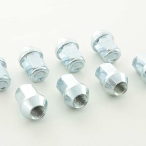 Radschrauben Set (8 Stk.) Schaftlänge 55mm Kegelbund silber M12x1,5