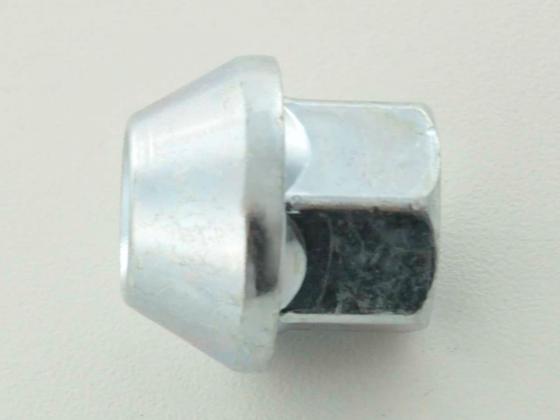 Radmutter einzeln Länge 34mm Kegelbund M12x1,75 silber – Bild 3