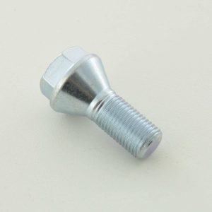 Radschraube einzeln Schaftlänge 21mm Kegelbund silber M12x1,5