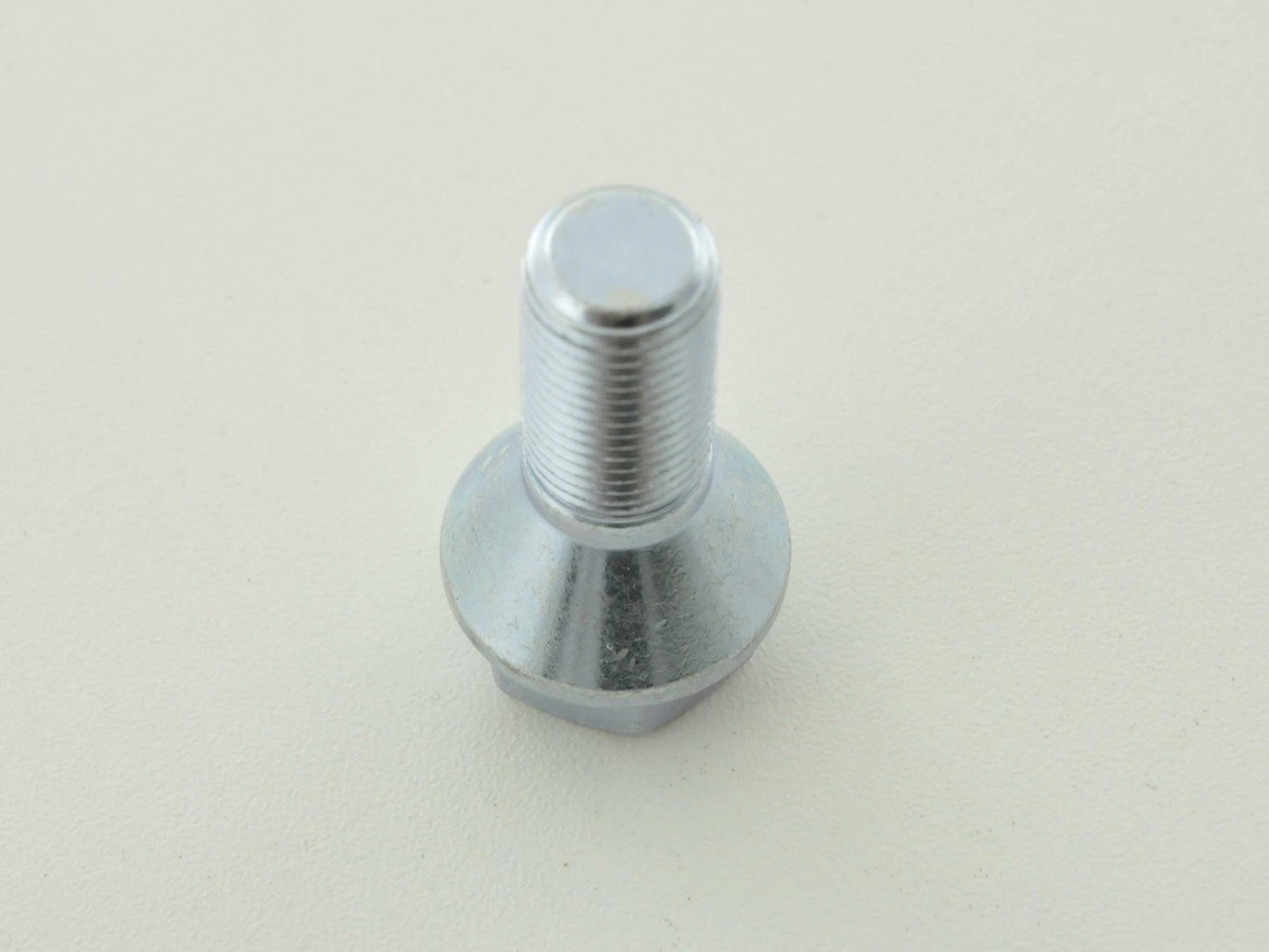 Radschraube einzeln Schaftlänge 21mm Kegelbund silber M12x1,5 – Bild 4