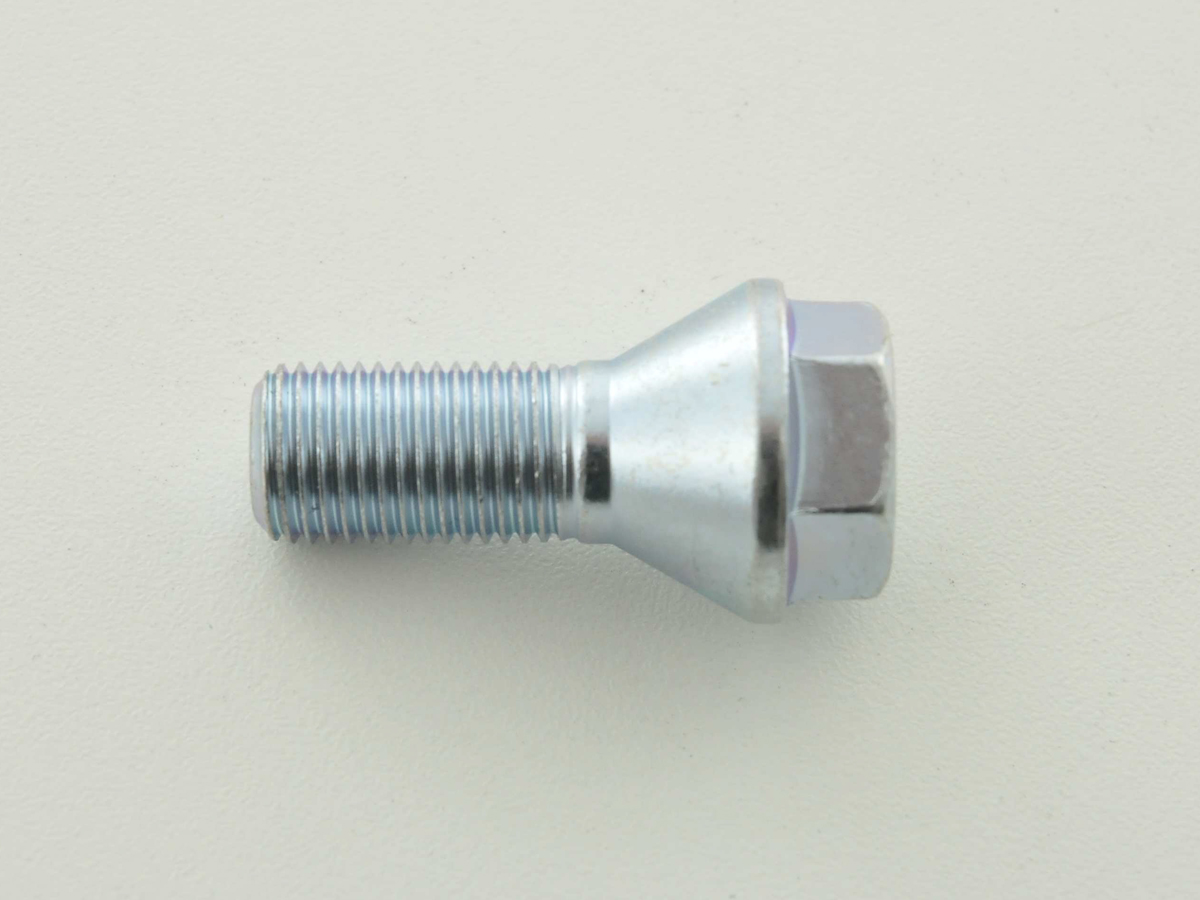 Radschraube einzeln Schaftlänge 21mm Kegelbund silber M12x1,5 – Bild 6