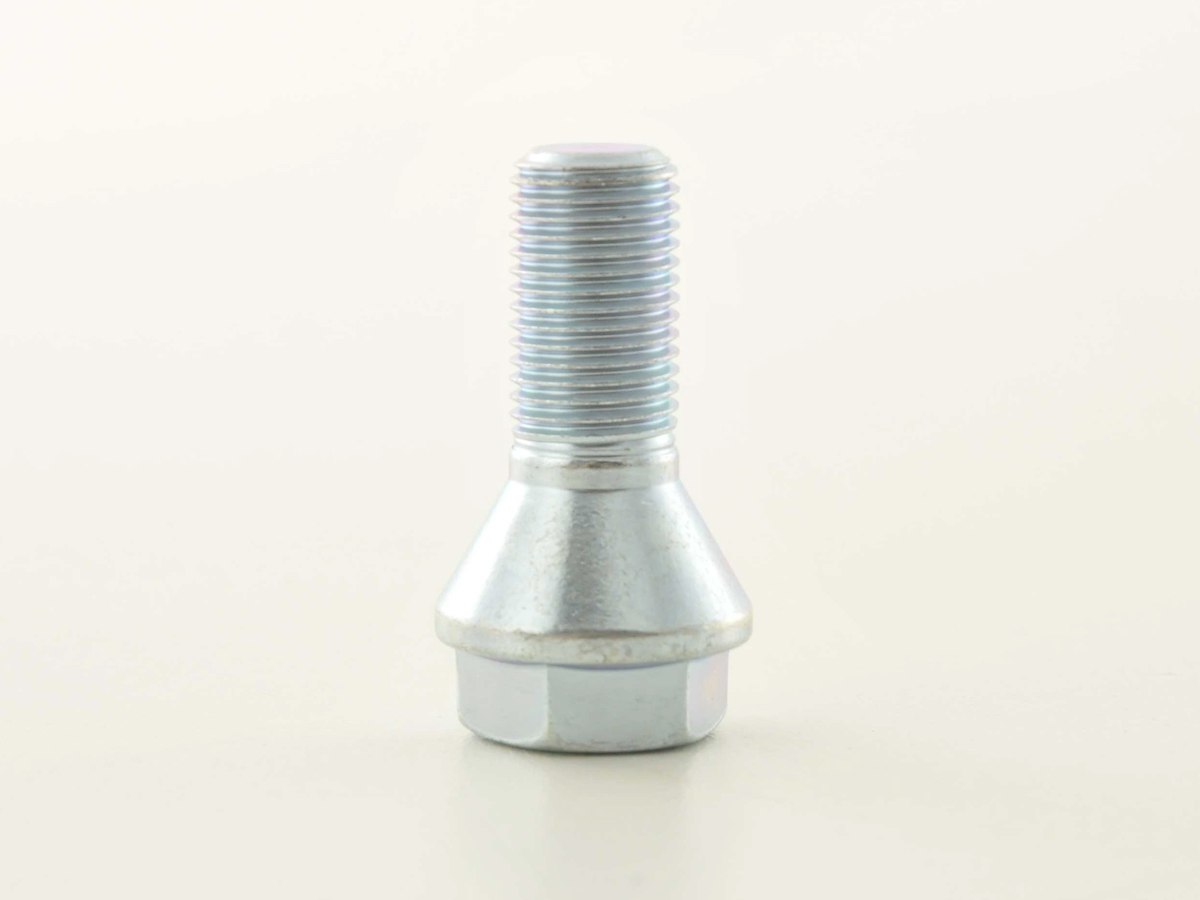 Radschraube einzeln Schaftlänge 21mm Kegelbund silber M12x1,5 – Bild 7