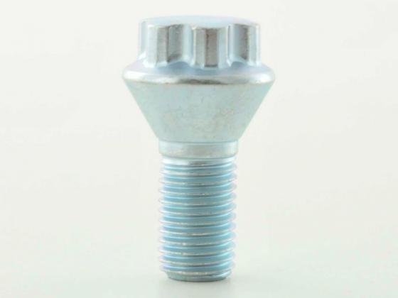 Radschraube einzeln Schaftlänge 21mm Kegelbund Kurzkopf silber M12x1,5 – Bild 7