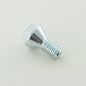 Radschraube einzeln Schaftlänge 21mm Kegelbund Kurzkopf silber M12x1,75