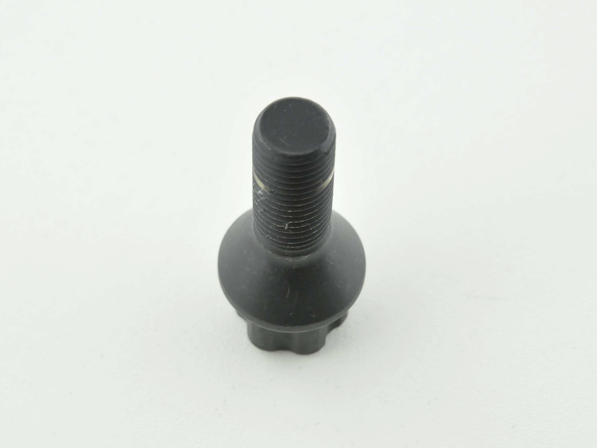 Radschraube einzeln Schaftlänge 28mm Kegelbund schwarz M12x1,5 – Bild 6