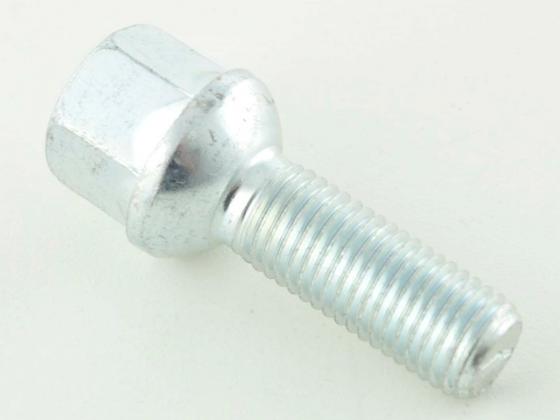 Radschraube einzeln Schaftlänge 29mm Kugelbund silber M12x1,5 – Bild 2
