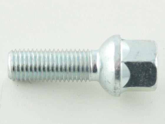 Radschraube einzeln Schaftlänge 29mm Kugelbund silber M12x1,5 – Bild 4
