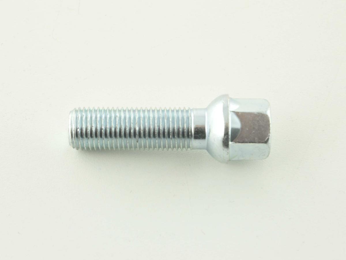 Radschraube einzeln Schaftlänge 43mm Kugelbund silber M14x1,5 – Bild 4