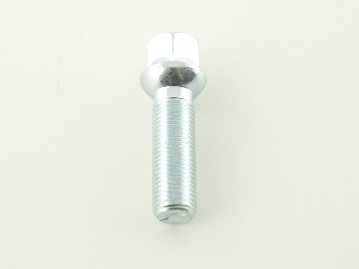 Radschraube einzeln Schaftlänge 43mm Kugelbund silber M14x1,5 – Bild 5