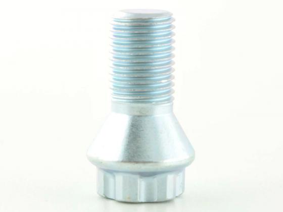 Radschrauben Set (10 Stk.) Schaftlänge 21mm Kegelbund silber M14x1,5 – Bild 7