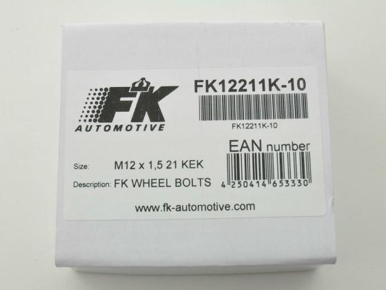 Radschrauben Set (10 Stk.) Schaftlänge 21mm Kegelbund Kurzkopf silber M12x1,5 – Bild 3