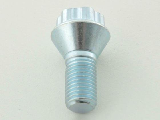 Radschrauben Set (10 Stk.) Schaftlänge 21mm Kegelbund Kurzkopf silber M12x1,5 – Bild 6