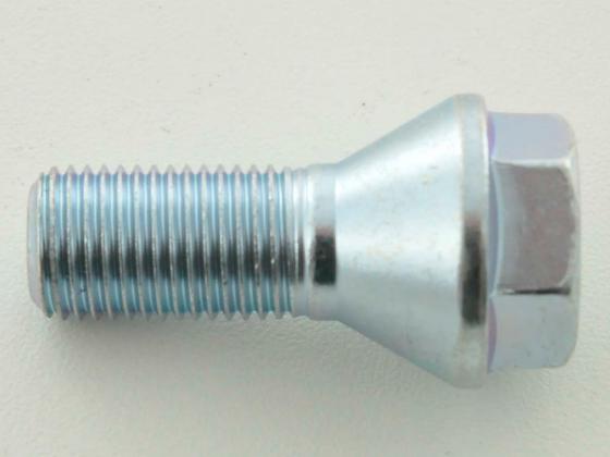 Radschrauben Set (8 Stk.) Kegelbund Kurzkopf Schaftlänge 22mm M12x1,25 silber – Bild 5