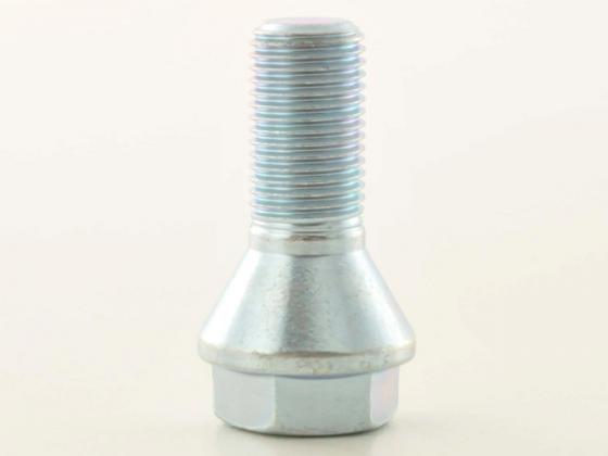 Radschrauben Set (8 Stk.) Kegelbund Kurzkopf Schaftlänge 22mm M12x1,25 silber – Bild 6