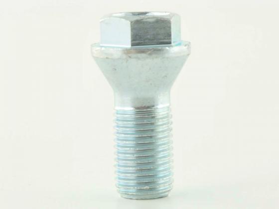 Radschrauben Set (8 Stk.) Schaftlänge 26mm Kegelbund Kurzkopf silber M14x1,5 – Bild 7