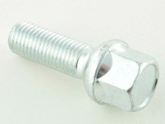 Radschrauben Set (8 Stk.) Schaftlänge 35mm Kugelbund silber M12x1,5 – Bild 3