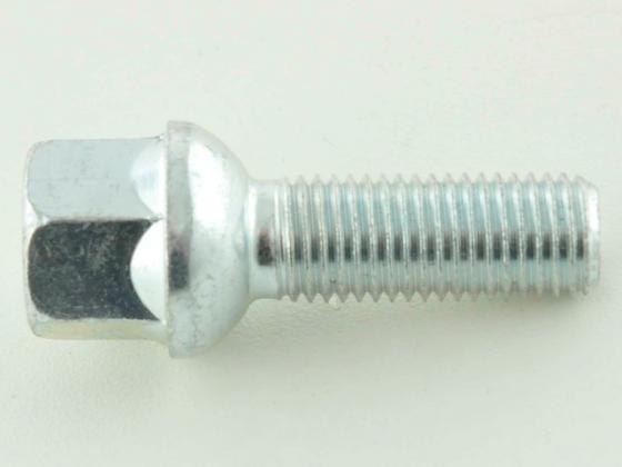 Radschrauben Set (8 Stk.) Schaftlänge 35mm Kugelbund silber M12x1,5 – Bild 5