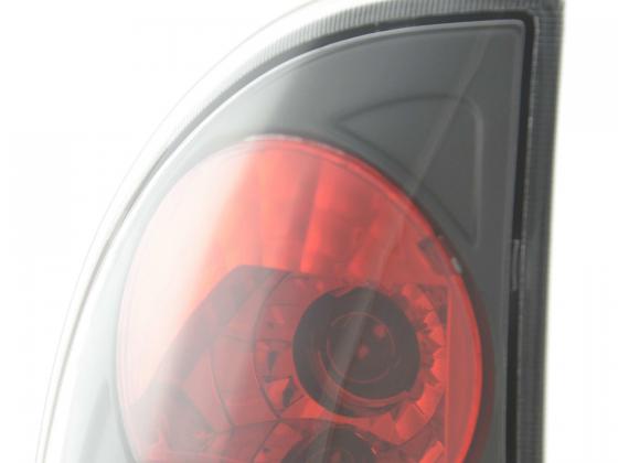 Rückleuchten Set Opel Corsa B 5-trg.  93-00 schwarz – Bild 2
