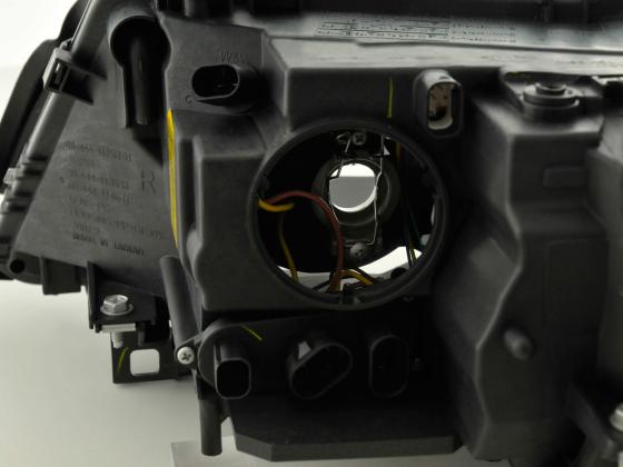 Verschleißteile Scheinwerfer rechts BMW 3er E46 Coupe 03-06, schwarz – Bild 6