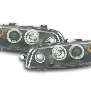 Scheinwerfer Set Fiat Punto 2 Typ 188 99-02 schwarz