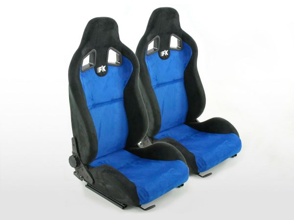 FK Sportsitze Auto Halbschalensitze Set Columbus in Motorsport-Optik