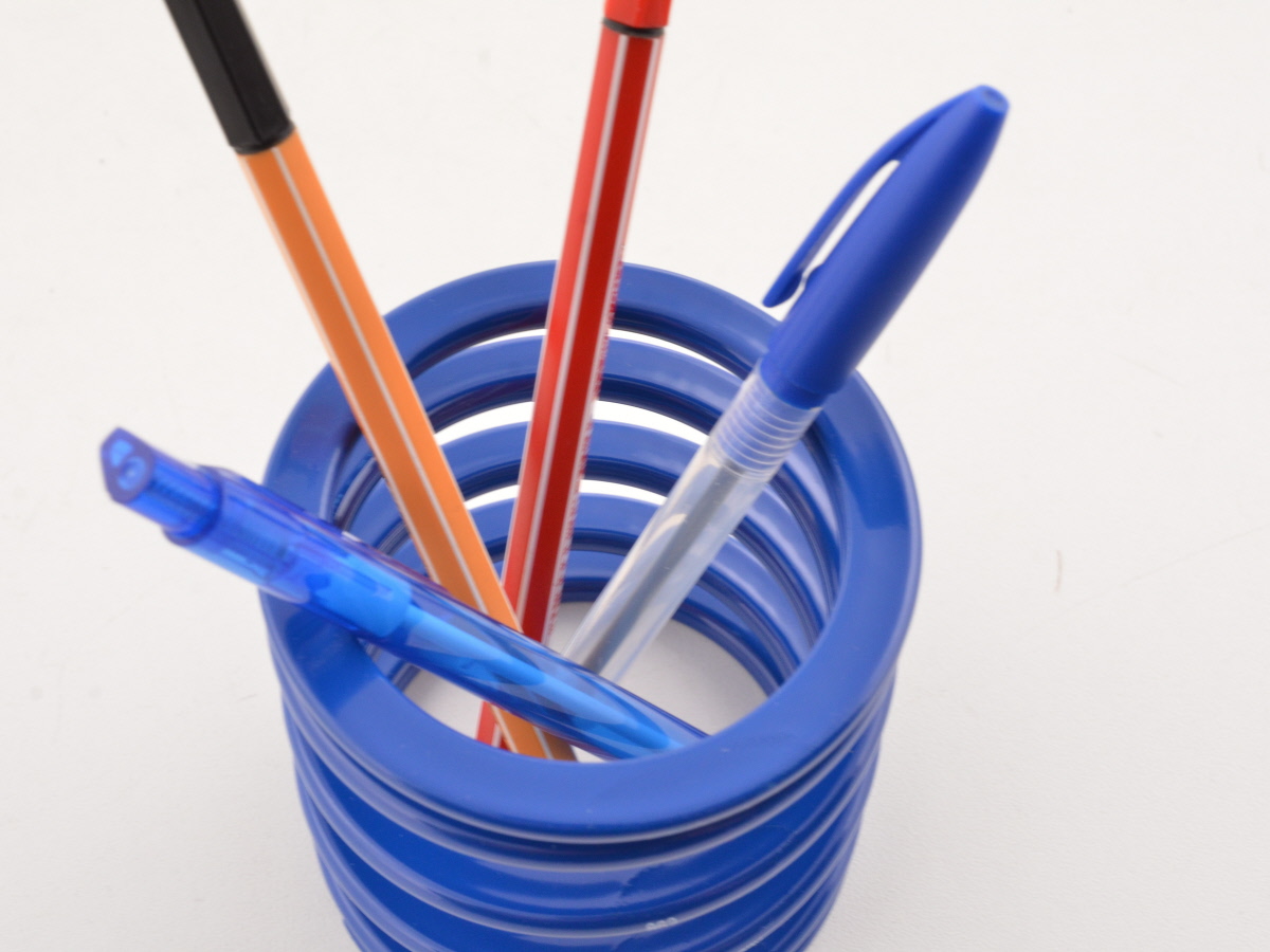 FK Stiftehalter Tieferlegungsfeder Stiftebox Rennsport-Design blau – Bild 5