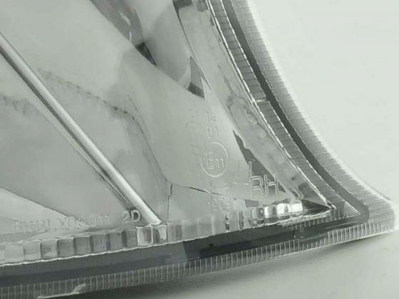 Frontblinker Blinker Set BMW 3er Coupe/Cabrio Typ E46 01-03 chrom – Bild 4