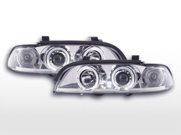 Scheinwerfer Set BMW 5er Typ E39  95-00 chrom