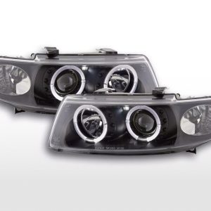 Scheinwerfer Set Seat Leon/Toledo Typ 1M 97-05 schwarz