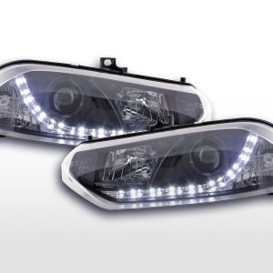 Scheinwerfer Set Daylight LED TFL-Optik Alfa Romeo 156 Typ 932 98-02 schwarz