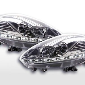 Scheinwerfer Set Daylight LED Tagfahrlicht Fiat Punto Evo 09- chrom