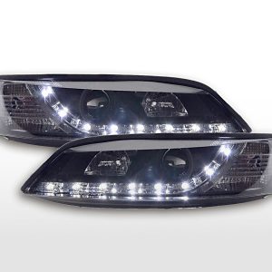 Scheinwerfer Set Daylight LED TFL-Optik Opel Vectra B 96-99 schwarz