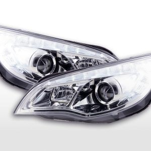 Scheinwerfer Set Opel Astra J 5-türig 2009-2012 chrom ohne Motor