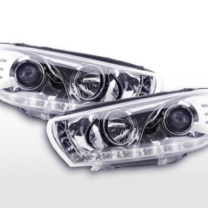 Scheinwerfer Set Daylight LED TFL-Optik VW Scirocco 3 Typ 13 08- chrom