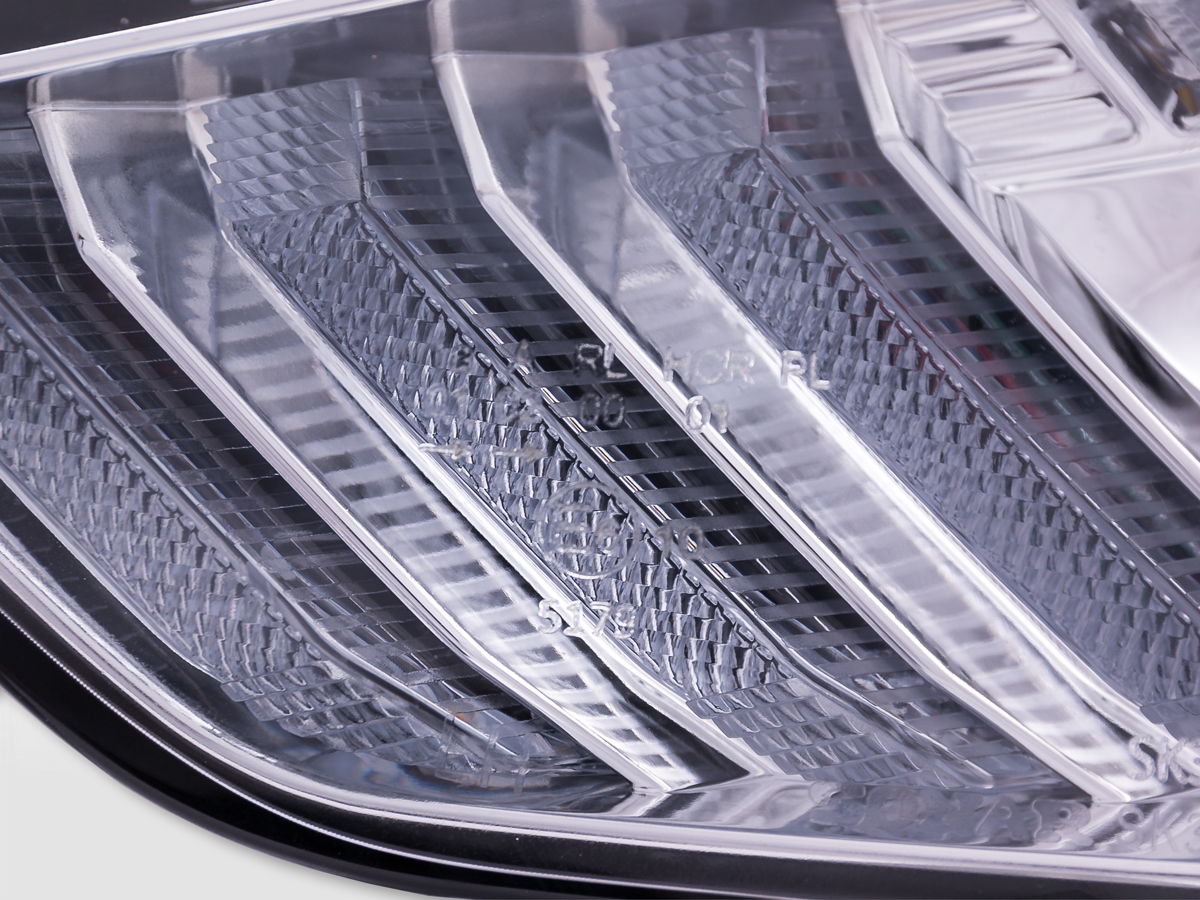 Daylight headlights with LED daytime running lights Ford Focus (C346) 2015-2018 chrome