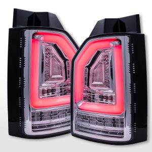 LED Rückleuchten VW T6 ab 2016 Heckklapentür-Version chrom