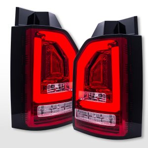 LED Rückleuchten VW T6 ab 2016 Heckklapentür-Version rot/klar