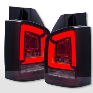 LED Rückleuchten VW T6 ab 2016 Heckklapentür-Version rot/smoke