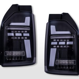 LED Rückleuchten Set VW T6 Bj. 16-21 Heckklapentür-Version schwarz