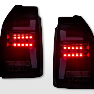 LED Rückleuchten Set VW T6 Bj. ab 20 Flügeltüren-Version schwarz