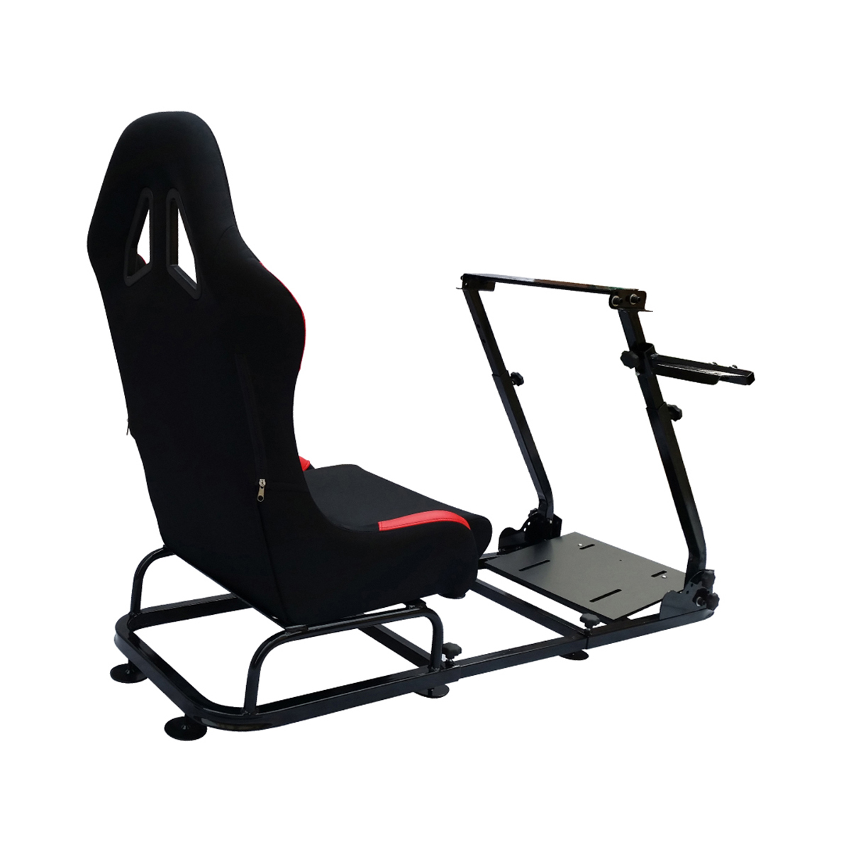 FK Gamesitz Spielsitz Rennsimulator eGaming Seats Monaco schwarz/rot