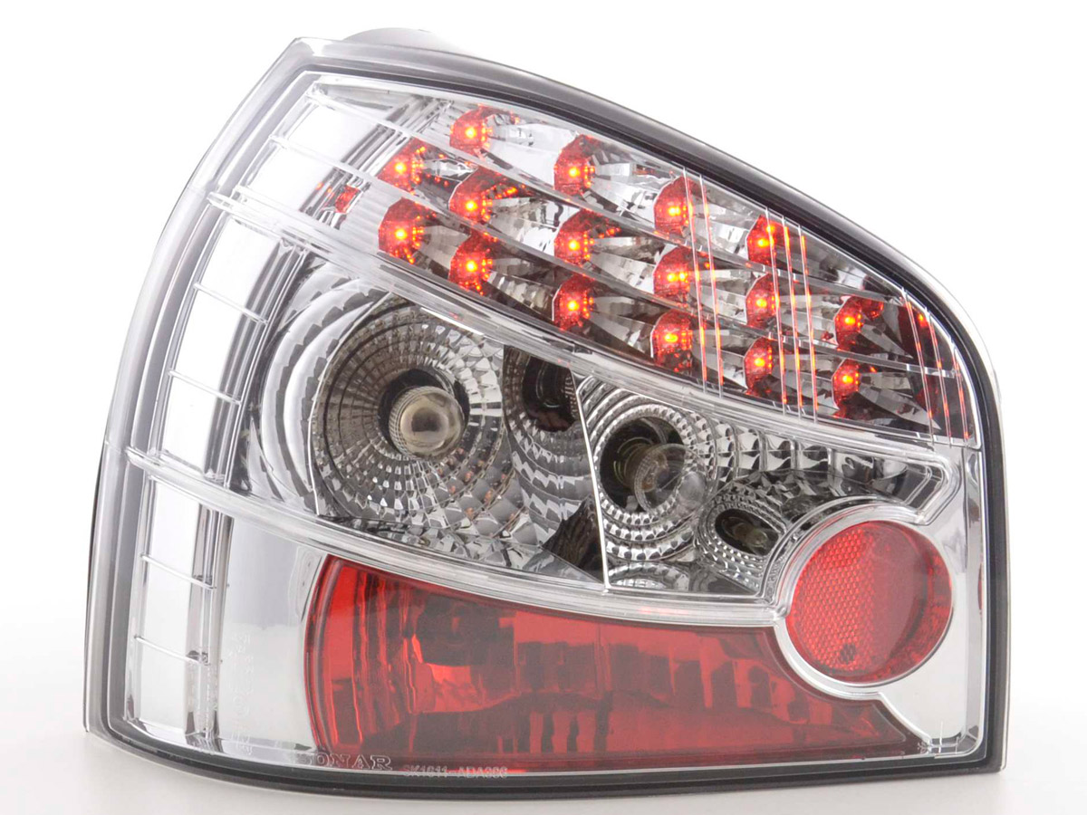 LED Rückleuchten Set Audi A3 Typ 8L  96-02 chrom