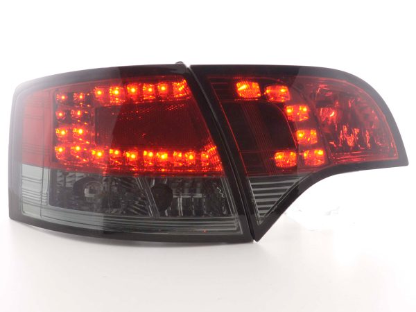 LED Rückleuchten Set Audi A4 Avant Typ 8E  04-08 rot/schwarz
