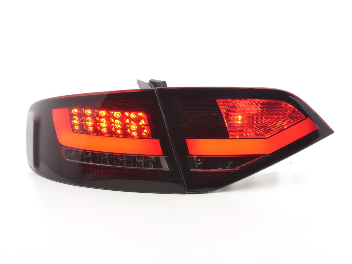 LED Rückleuchten Set Audi A4 B8 8K Limo  07-11 rot/schwarz