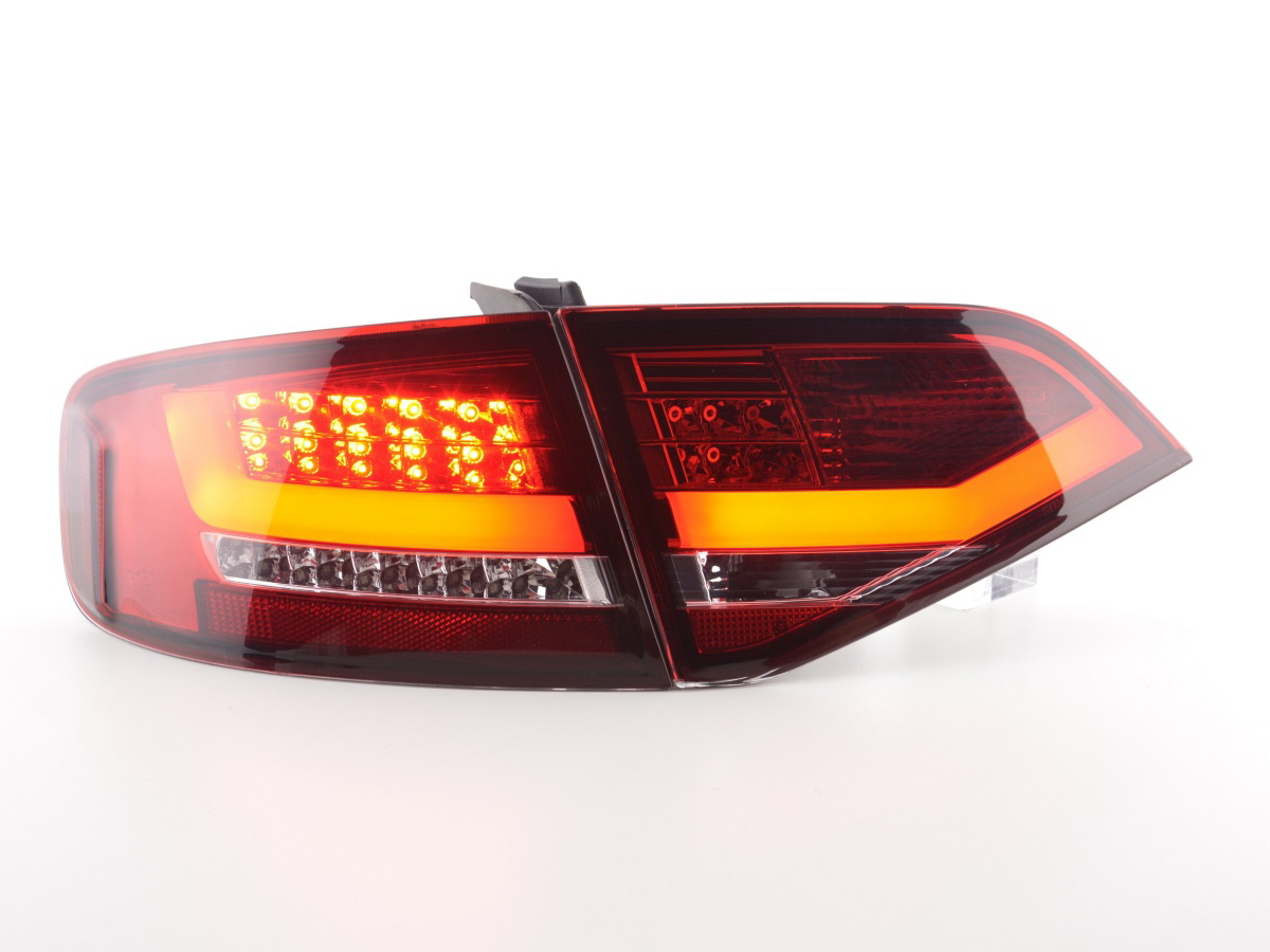 LED Rückleuchten Set Audi A4 B8 8K Limo  07-11 rot/klar