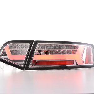 LED Rückleuchten Set Lightbar Audi A6 4F Limo 08-11 chrom