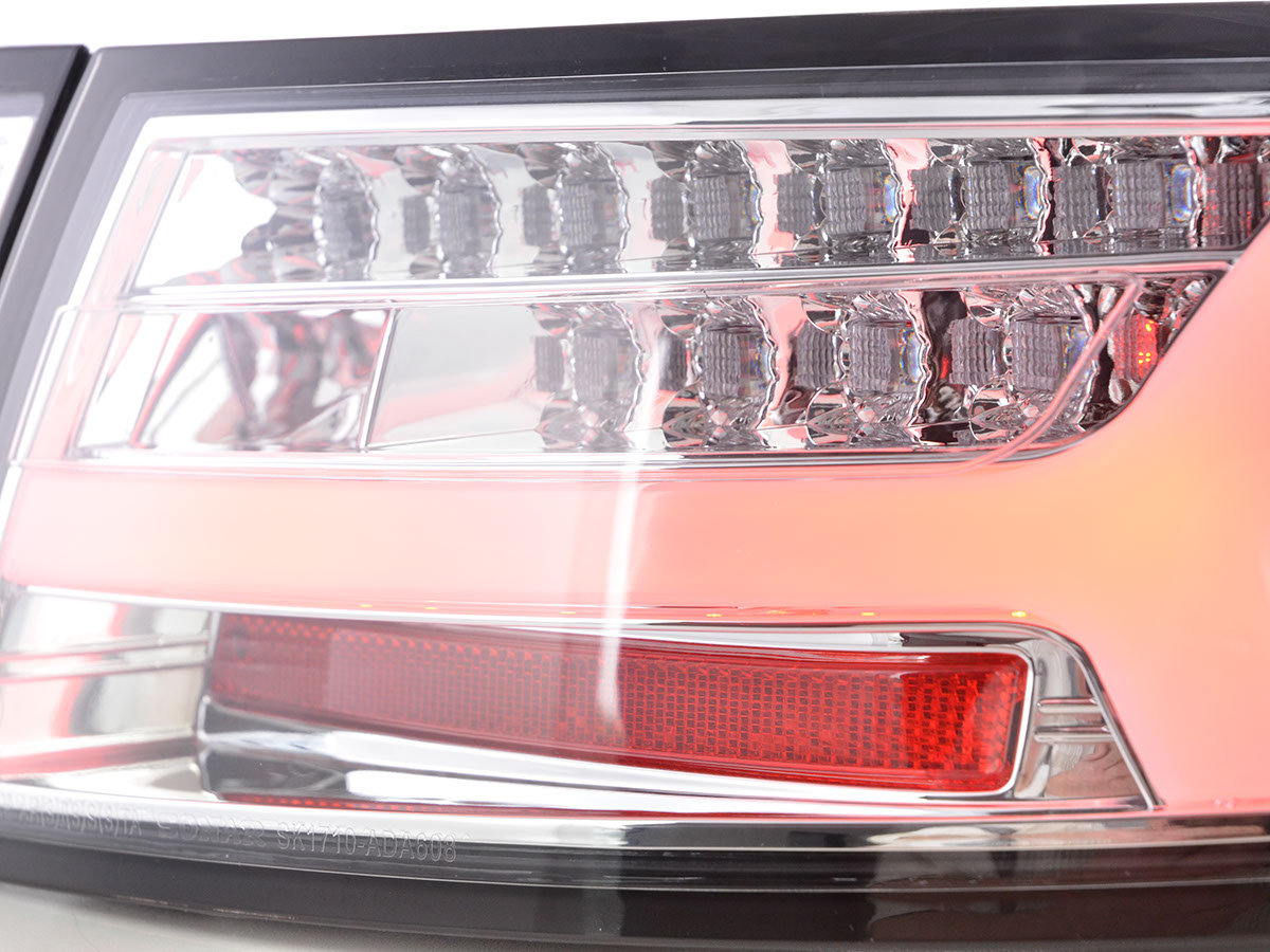 LED Rückleuchten Set Lightbar Audi A6 4F Limo 08-11 chrom – Bild 4